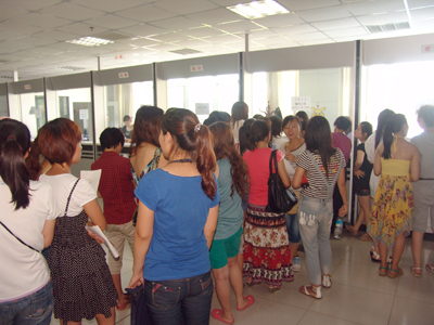 2011届毕业生离校手续办理工作全面展开