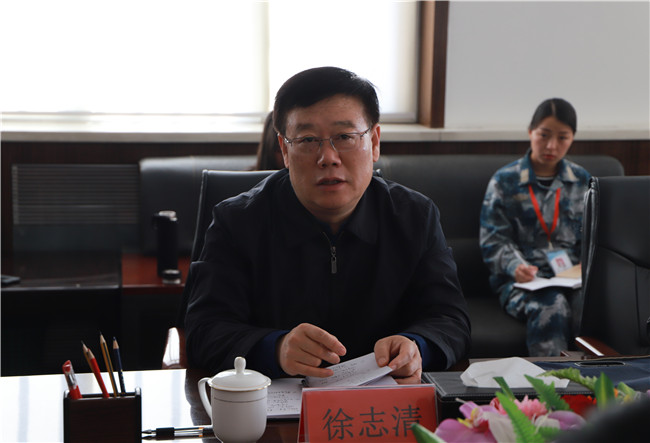保定市教育工委领导莅临beat365指导调研“不忘初心，牢记使命”主题教育工作
