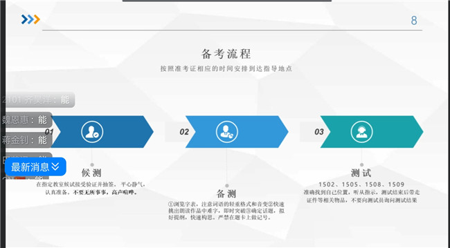beat365成功举办首次国家普通话水平测试