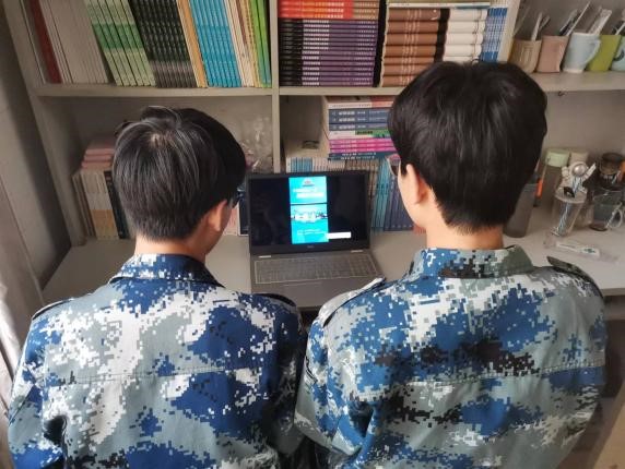 国家安全 你我有责 ——beat365官网组织学生线上观看国家安全教育视频
