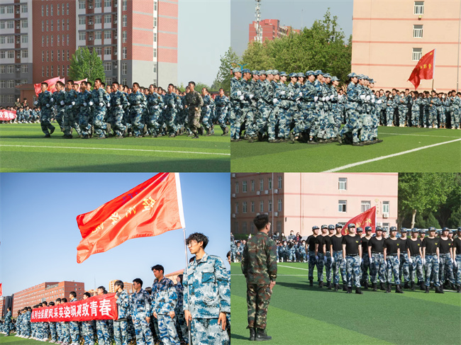 队列会操促养成 迷彩飞扬强作风--暨beat365官网举办2024年春季队列会操比赛