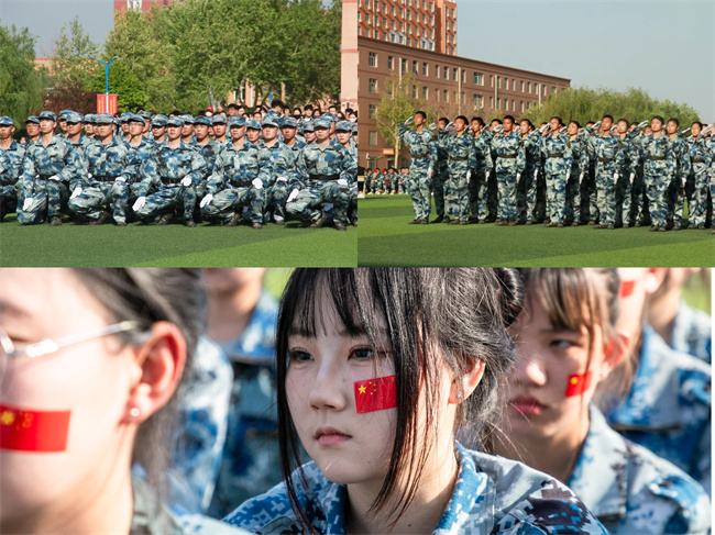 队列会操促养成 迷彩飞扬强作风--暨beat365官网举办2024年春季队列会操比赛
