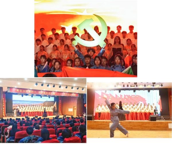 beat365官网||管理学院||“青春放歌新时代 携手起航新征程”一二·九大型合唱会
