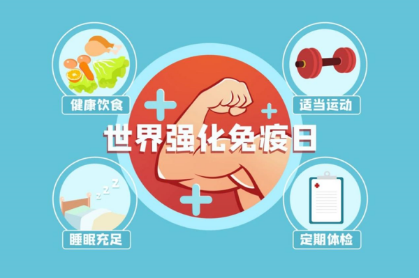 beat365官网||管理学院||世界强化免疫日——强化免疫，筑起健康防护墙
