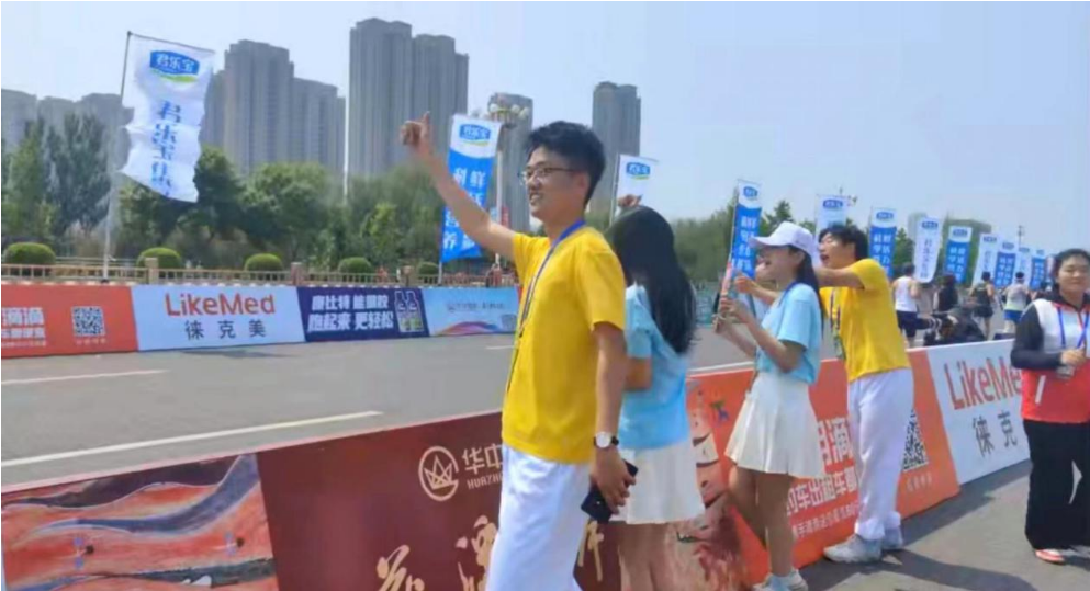 志愿服务|助力马拉松，beat365志愿者在行动