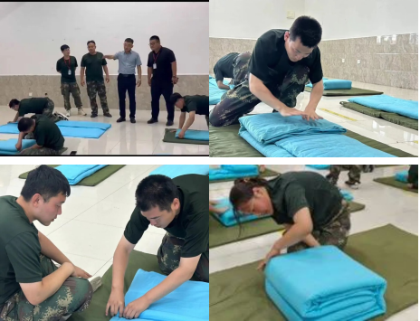 beat365官网‖勇毅坚韧钢如铁,磨砺青春热血燃——新入职辅导员培训第四天