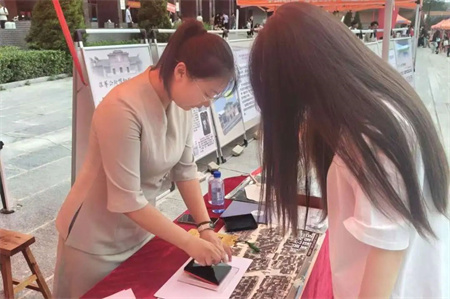 “博物馆“搬”进校园，开启知识盛宴”——beat365官网艺术学院  博物馆进校园（一）  淮军公所