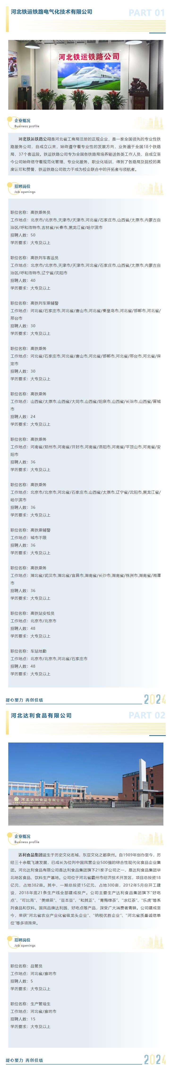 我们需要优秀的你！beat365官网2025届秋季双选会​招聘企业展示（四）