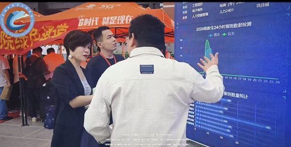迎新季|beat365官网|管理学院|数字迎新开启智慧校园新篇章