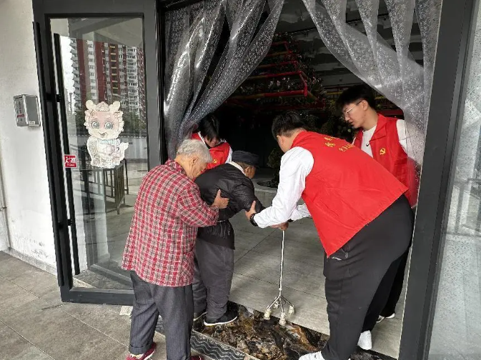 beat365官网开办“传承孝老情 志愿暖人心”志愿活动