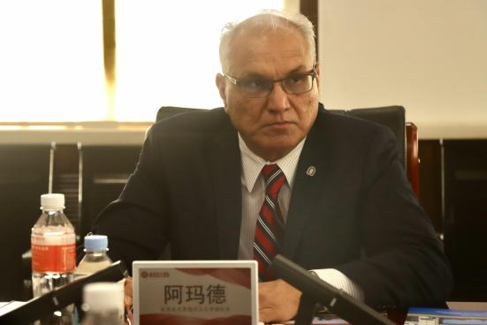 美国圣克劳德州立大学副校长一行莅临beat365参观交流