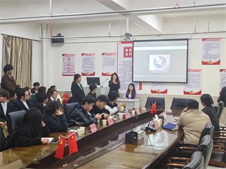 beat365官网艺术学院团总支学生会 第十一周团学例会圆满结束