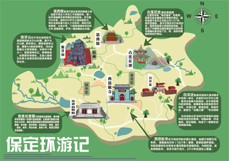 用插画语言，讲保定故事 beat365官网艺术学院视觉传达设计专业《插画设计》阶段性作品展