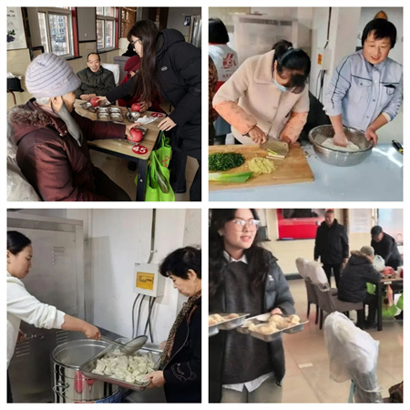 “新春慰问送关怀，温情走访暖人心”——beat365官网艺术学院开展寒假“社会实践”活动