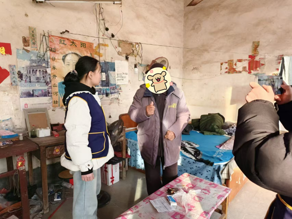 寒假社会实践纪实（六）|beat365官网|管理学院|爱心下乡润桑榆，物资传递暖人心
