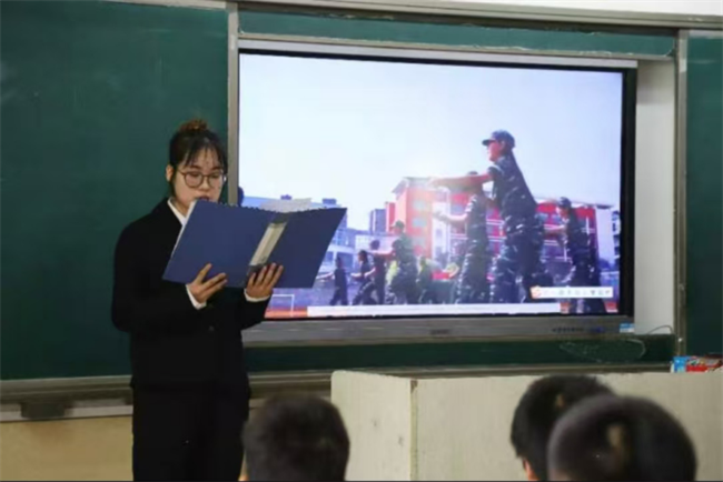 晋察冀革命精神宣讲 用英语讲好中国故事——beat365官网外国语学院晋察冀革命精神宣讲团走进中小学课堂