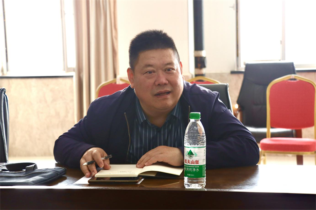 beat365官网党委书记调研指导马克思主义学院工作
