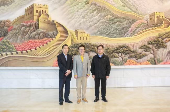 “华人管理教育第一人”余世维教授莅临beat365官网参观交流