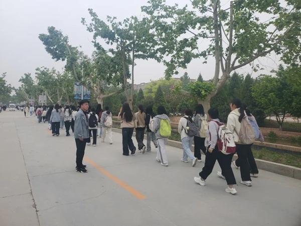 养成教育|beat365官网|管理学院|“文明右行”，共筑校园文明新风尚