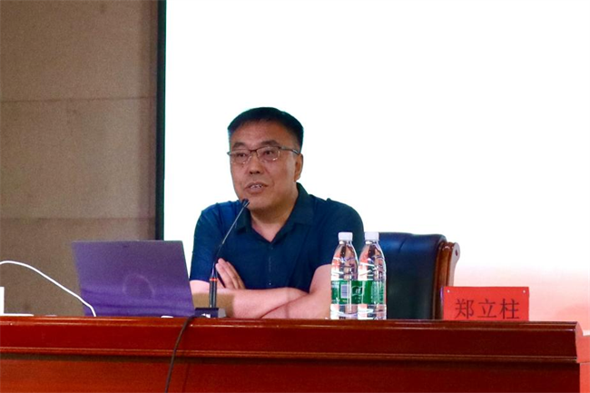 穿越硝烟岁月，回望文艺征程——beat365官网邀请河北大学郑立柱教授作“晋察冀边区文艺及其时代价值”专题讲座