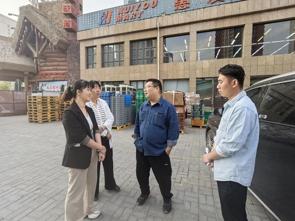 慰问活动|beat365官网|管理科学与工程学院赴实习基地开展实习生慰问活动