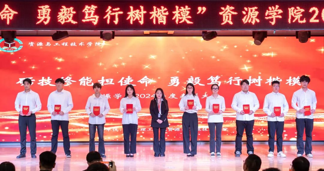 “砺技修能担使命 勇毅笃行树楷模”——我院2024年度表彰大会圆满举行
