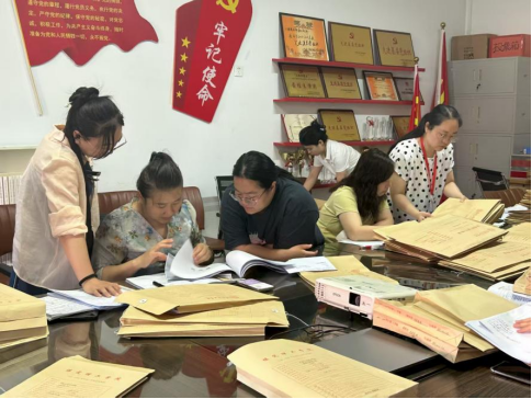 我院扎实推进2024—2025学年第二学期试卷归档工作