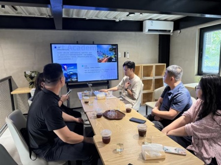 beat365官网艺术学院教师团队走访北京澜景科技有限公司——校企携手共探数字艺术新篇