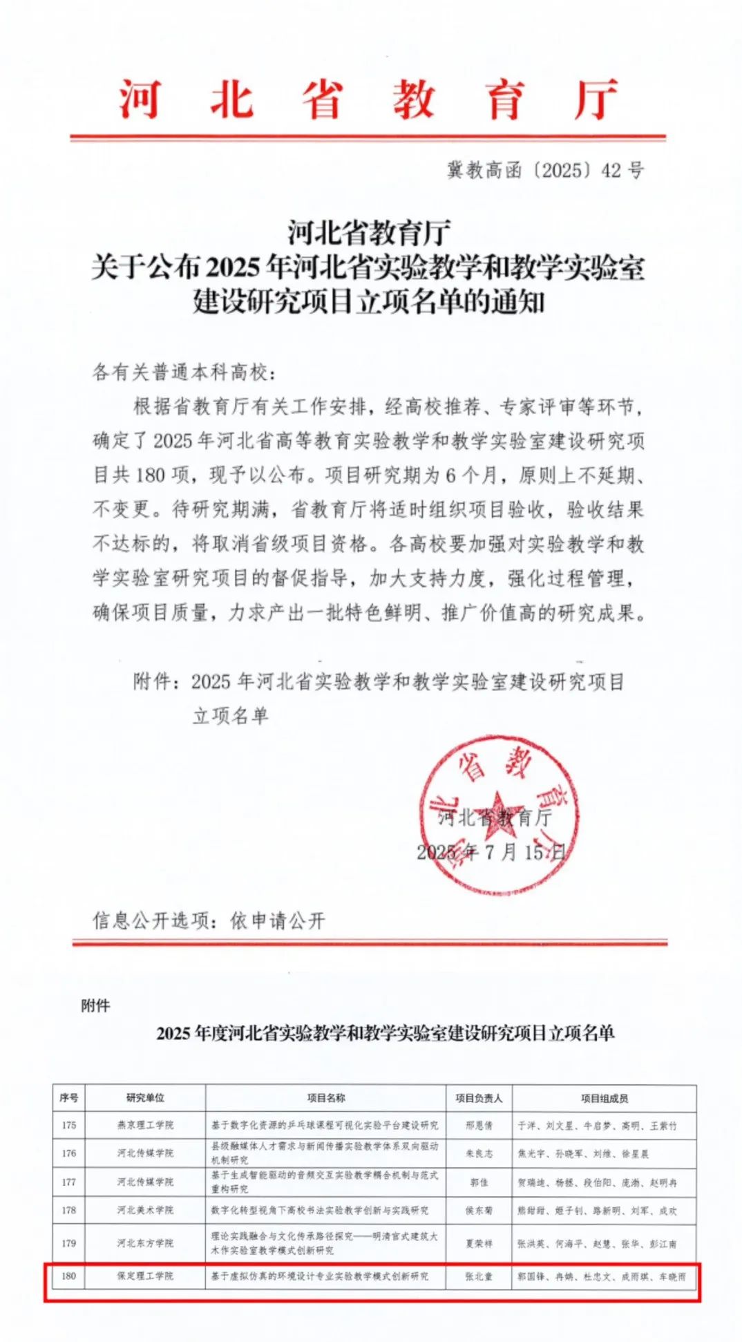 虚拟仿真赋能设计教育：beat365官网成功立项河北省2025年度实验教学研究项目