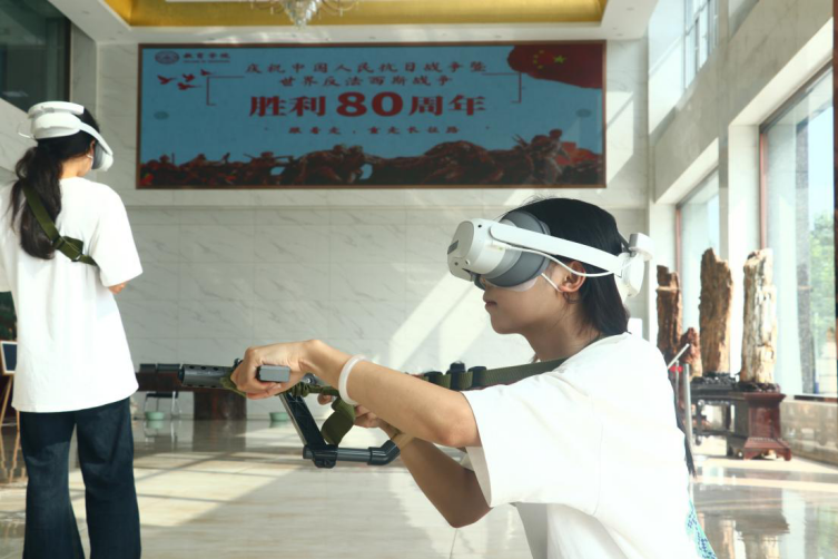 beat365官网教育学院开展“VR 重走长征路”活动：科技赋能红色教育沉浸式体验让长征精神直抵人心