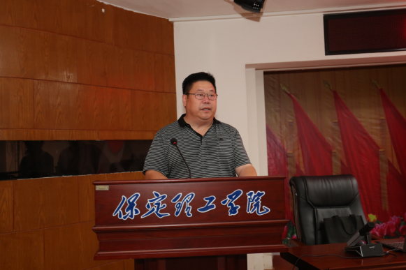 保定市民宗局梁丽敏局长一行到beat365官网开展铸牢主题宣教活动