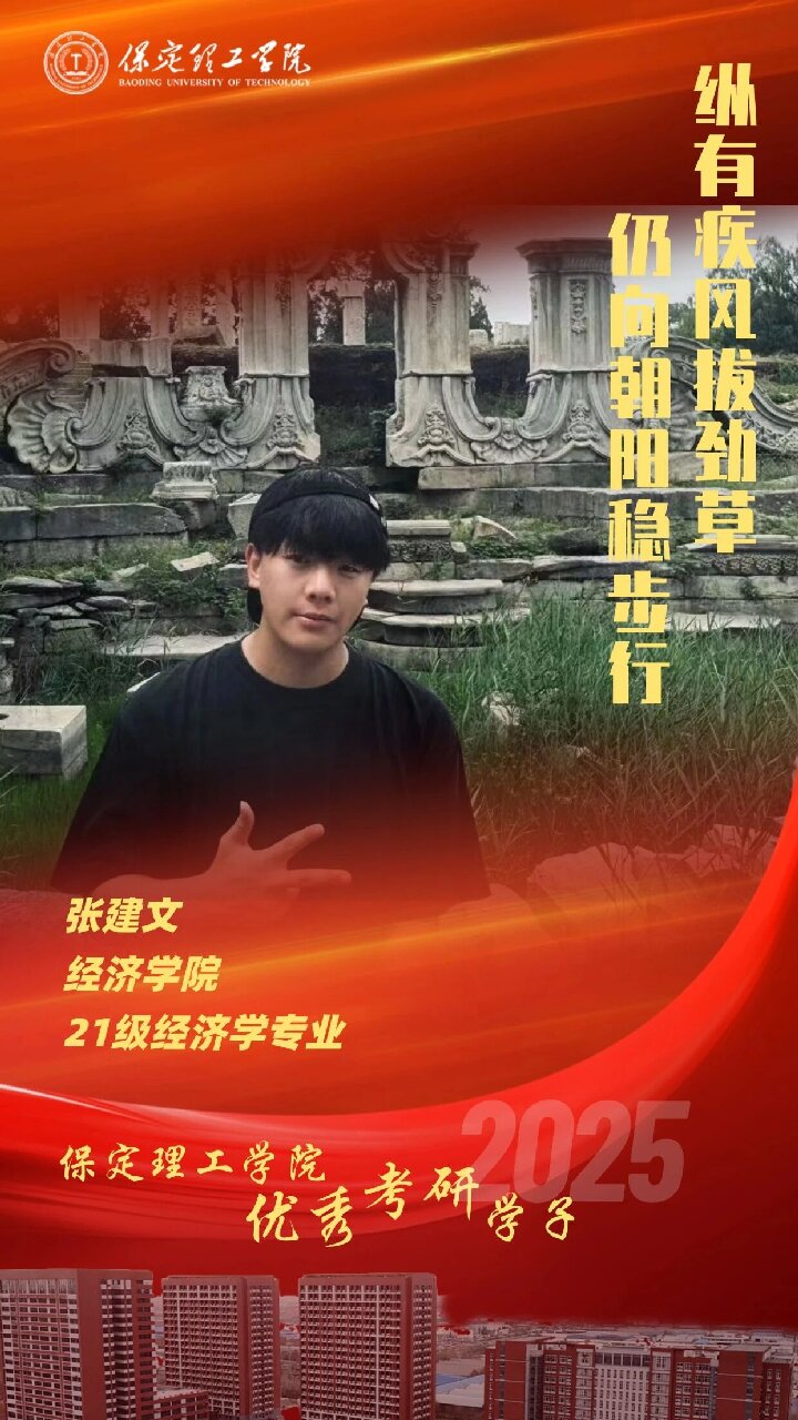 【榜样引领】beat365官网2025届优秀考研学子风采展(六)