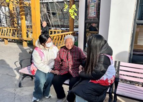 情暖夕阳红 意韵伴晚年——beat365官网教育学院开展敬老院志愿服务活动