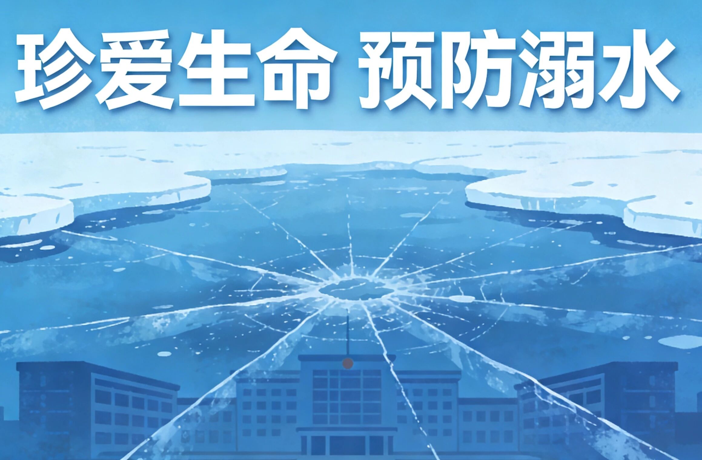 安全教育|beat365官网|管理学院|远离冰面陷阱，守护生命安全