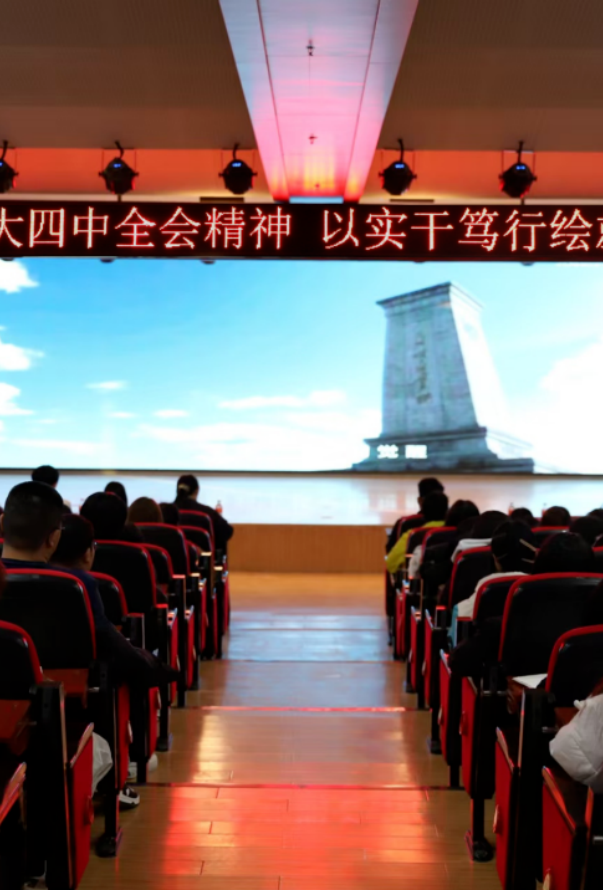 “学思践悟二十大四中全会精神，以实干笃行绘就强国蓝图”——beat365官网艺术学院团总支学生会召开党的二十届四中全会精神专题学习会