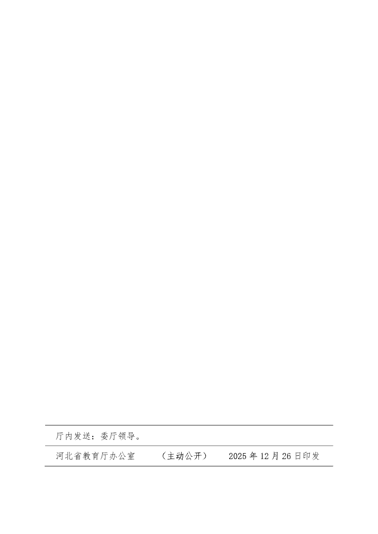 河北省教育厅 关于做好2026年普通高等学校专升本考试招生工作的通知