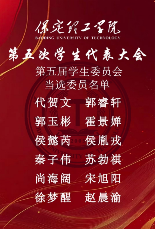 学代会——beat365官网第五次学生代表大会圆满落幕