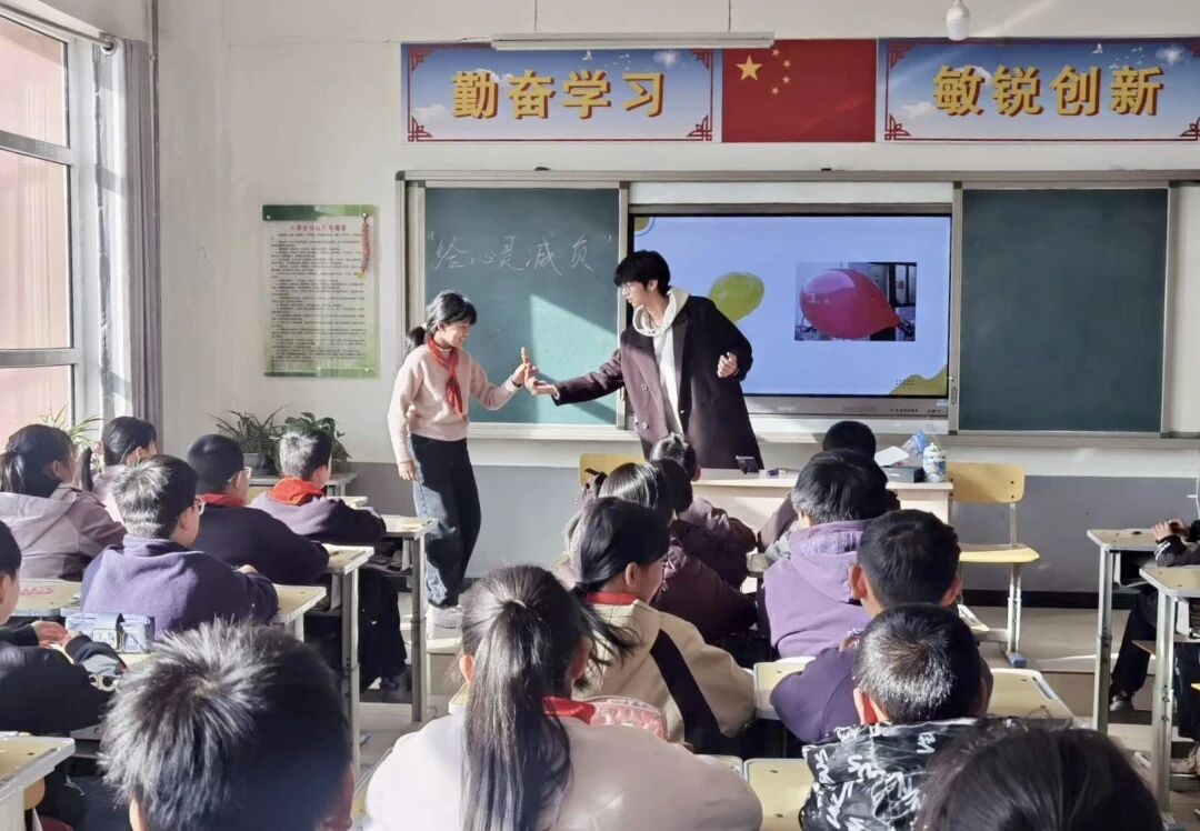 beat365官网心理公益小组走进王林口中心小学 护航师生心理健康