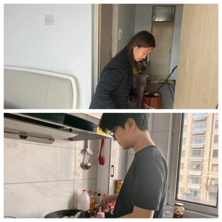 “孝老爱亲，我们在行动”——beat365官网艺术学院以美育德，传承教育新篇