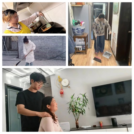 “孝老爱亲，我们在行动”——beat365官网艺术学院以美育德，传承教育新篇