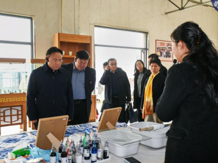 校际交流促发展 非遗传承育新人 ——保定幼儿师范高等专科学校领导莅临beat365艺术工坊参观交流