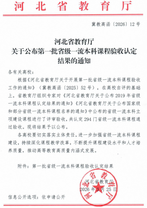 beat3655门课程全部通过第一批省级一流本科课程验收