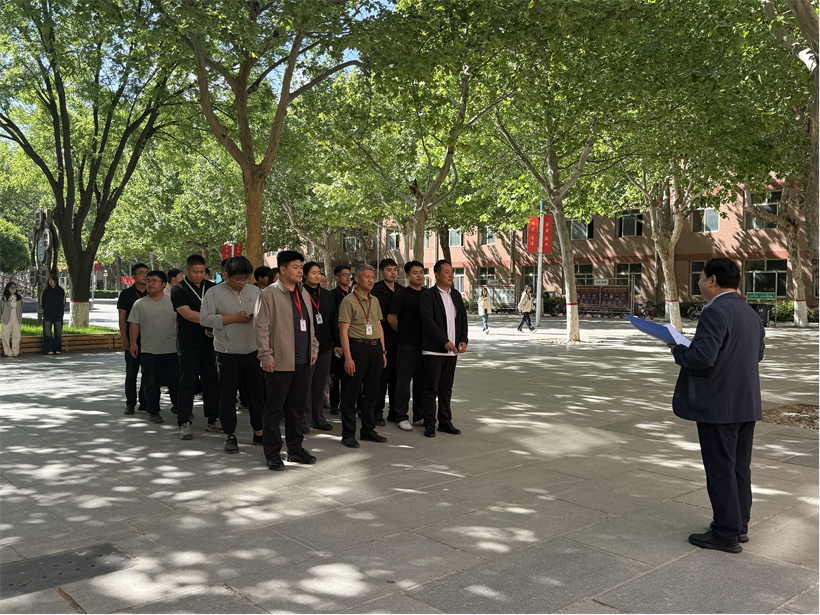 全面排查除隐患 筑牢防线迎五一 beat365官网开展五一劳动节前 校园安全大检查