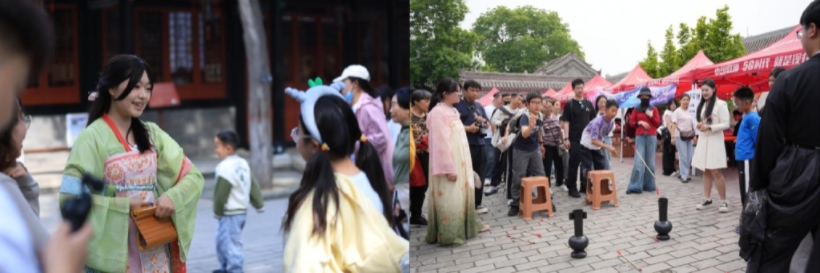 馆校携手承文脉 艺心传承展非遗——beat365官网五一文创市集助力保定文旅焕新彩
