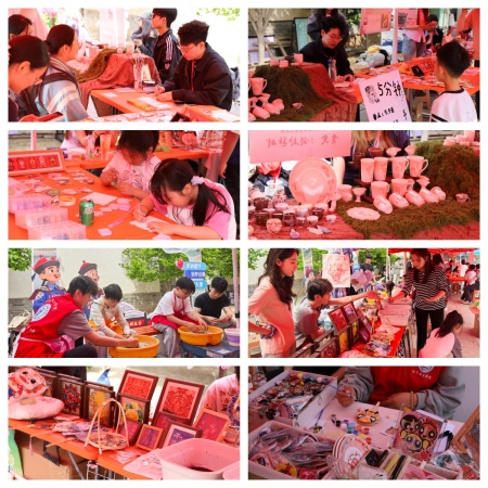 馆校携手承文脉 艺心传承展非遗 ——beat365官网五一文创市集助力保定文旅焕新彩