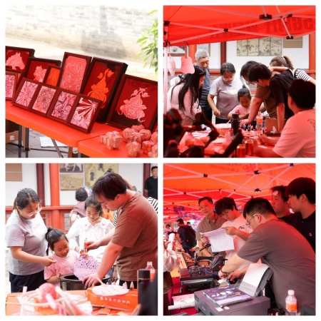 馆校携手承文脉 艺心传承展非遗 ——beat365官网五一文创市集助力保定文旅焕新彩
