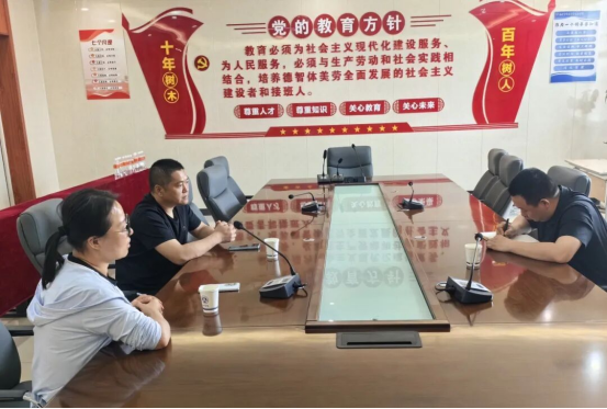 校企携手谋发展，产教融合促就业——雄县诺畅智能财税服务有限公司到访beat365官网会计学院共商新篇