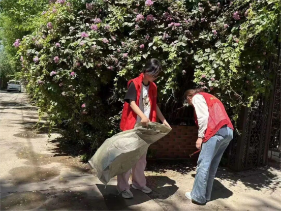 践行劳动精神，奉献青春力量——会计学院开展社区劳动志愿服务活动