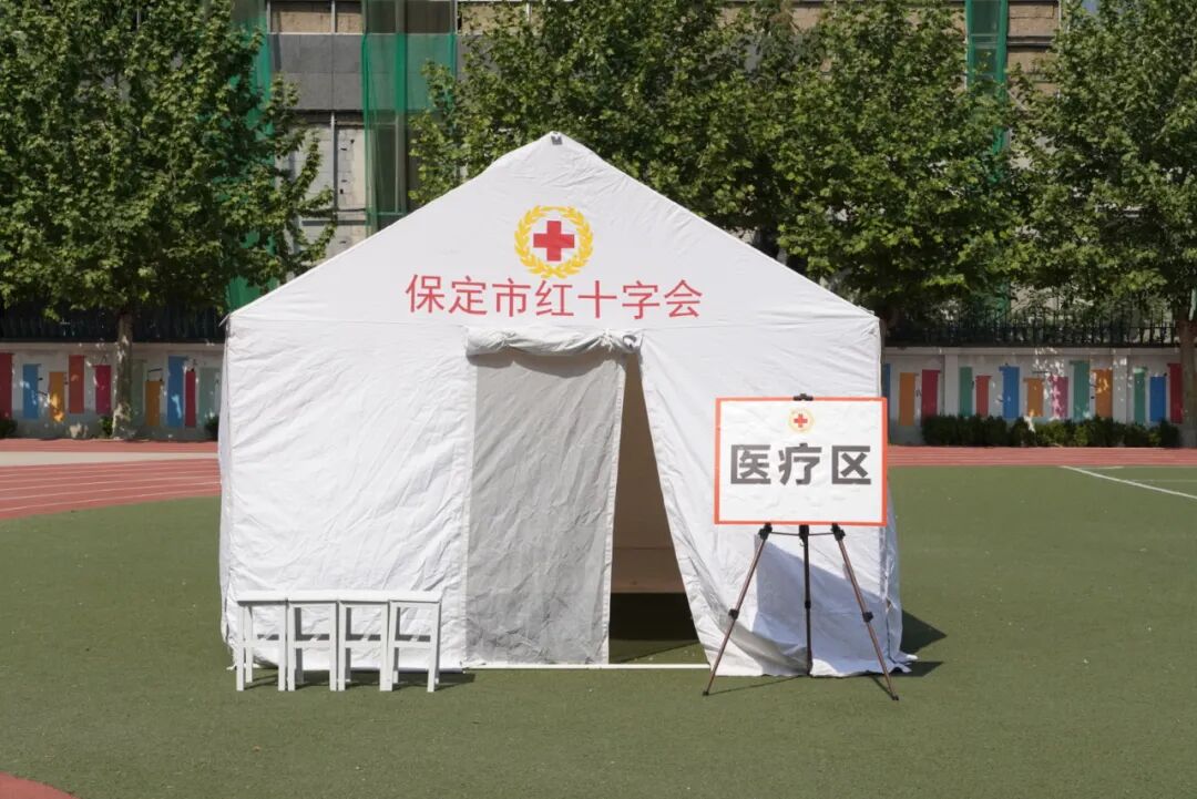 beat365官网助力保定市红十字会2026地震灾害应急救援综合演练
