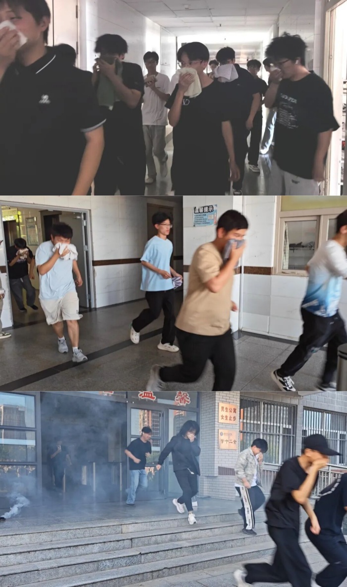 以练筑防，平安相伴——信息科学与工程学院开展消防应急演练活动